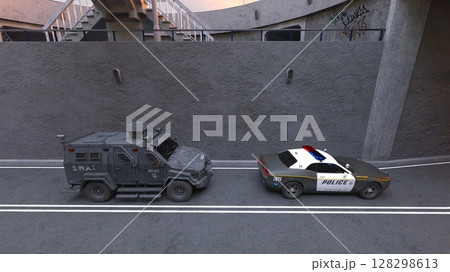 パトカー 128298613