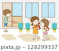小学校の校庭の風景 128299337