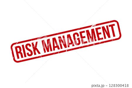 Risk Management Rubber Stamp Seal Vector 128300418