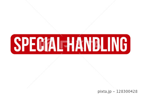 Special Handling rubber grunge stamp seal vector Special Handling rubber grunge stamp seal vector 128300428