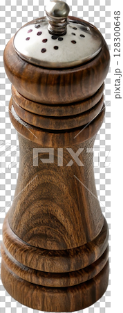 Wooden pepper shaker with ceramic lid Wooden pepper shaker with ceramic lid 128300648