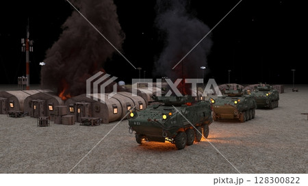 軍事キャンプ 軍事キャンプ 128300822