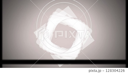 Overlapping geometric shapes forming artistic pattern for modern minimalist design Overlapping geometric shapes forming artistic pattern for modern minimalist design 128304226