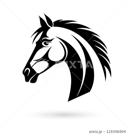 Horse head 128306804
