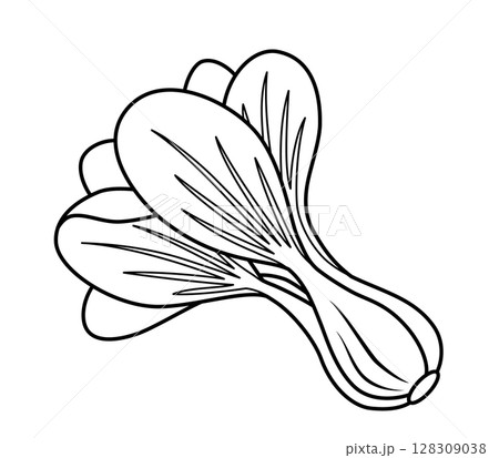 チンゲン菜のアイコン 128309038