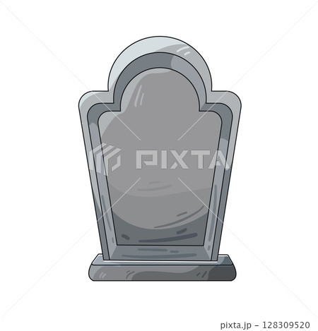 illustration of muslim grave 128309520
