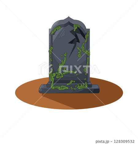illustration of muslim grave 128309532