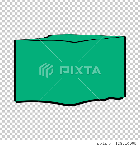 手書き_アゼルバイジャン_ゴブスタン_ベクター素材_アイソメトリックイラスト 128310909