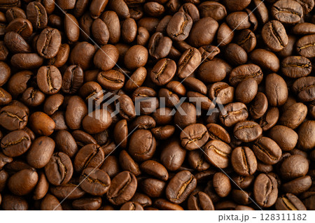 Coffee beans, Import Export Shopping online or eCommerce delivery service store product shipping, trade, supplier. Coffee beans, Import Export Shopping online or eCommerce delivery service store product shipping, trade, supplier. 128311182