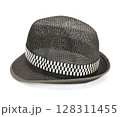Vintage hat isolated on white background 128311455