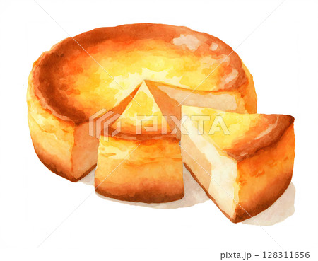 ベイクドチーズケーキ 128311656