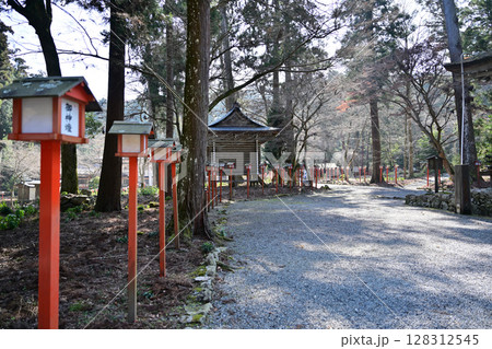 滋賀県　日吉大社　全国約3,800社の日吉・日枝・山王神社の総本宮 128312545