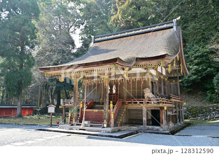 滋賀県　日吉大社　全国約3,800社の日吉・日枝・山王神社の総本宮 128312590