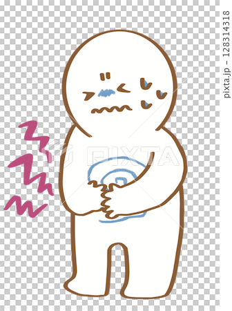 People with rumbling stomach pains People with rumbling stomach pains 128314318