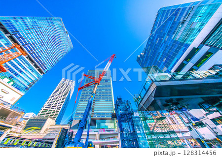 日本の東京都市景観 新橋脚出現!…完全消滅、さよなら渋谷駅西口。中央のビルも完全に解体 日本の東京都市景観 新橋脚出現!…完全消滅、さよなら渋谷駅西口。中央のビルも完全に解体 128314456