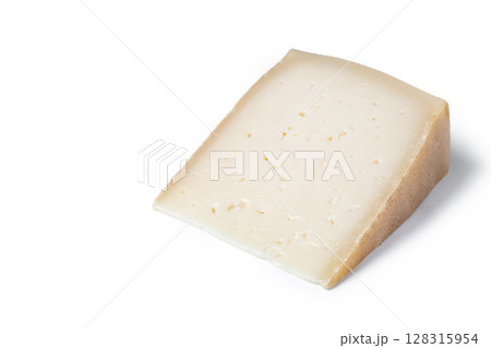 Wedge of Aged Hard Cheese 128315954