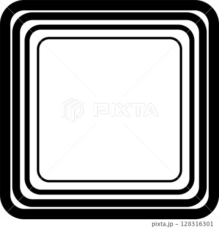 Squares rounded line gradient. Technology geometric Squares rounded line gradient. Technology geometric 128316301