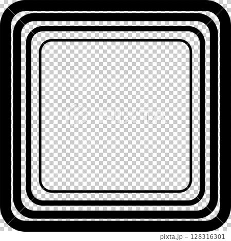 Squares rounded line gradient. Technology geometric Squares rounded line gradient. Technology geometric 128316301