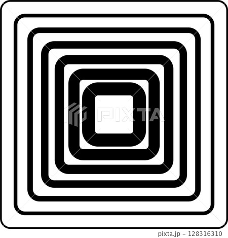 Squares rounded line gradient. Technology geometric Squares rounded line gradient. Technology geometric 128316310