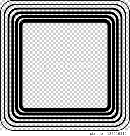 Squares rounded line gradient. Technology geometric Squares rounded line gradient. Technology geometric 128316312