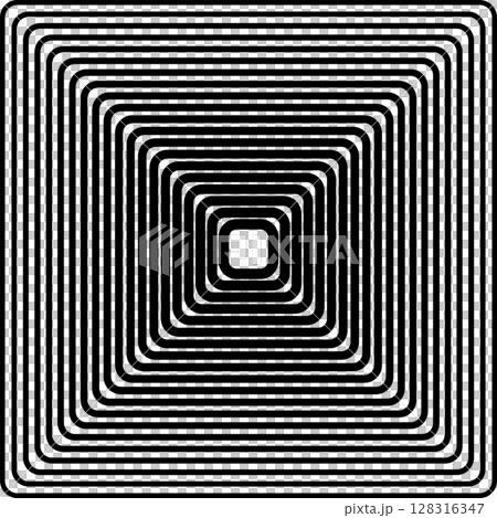 Squares rounded line gradient. Technology geometric Squares rounded line gradient. Technology geometric 128316347