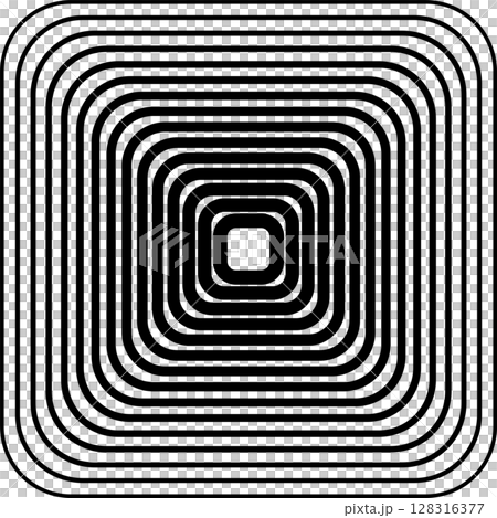 Squares rounded line gradient. Technology geometric Squares rounded line gradient. Technology geometric 128316377