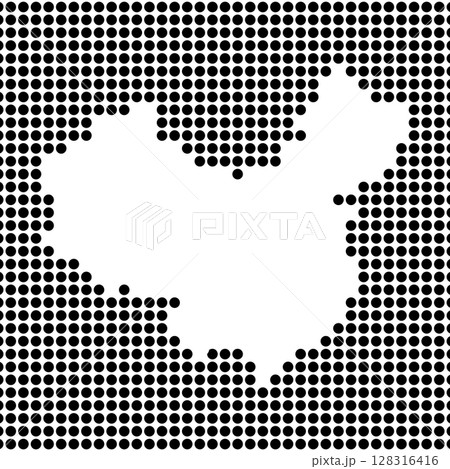 Rwanda map icon 128316416