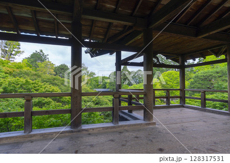 東福寺　通天橋から見える美しい青もみじ（京都市東山区） 128317531