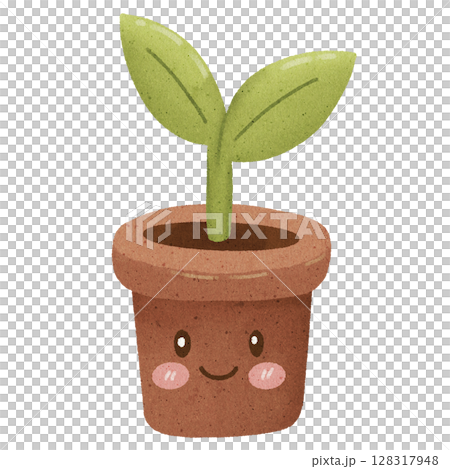 plant in pot 128317948