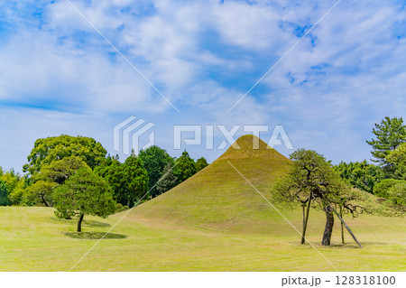 (熊本県)水前寺成趣園(水前寺公園) 富士築山 (熊本県)水前寺成趣園(水前寺公園) 富士築山 128318100