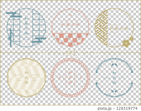 日式框架材料 日式框架材料 128319774