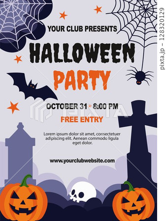 Halloween Party Invitation 128320129