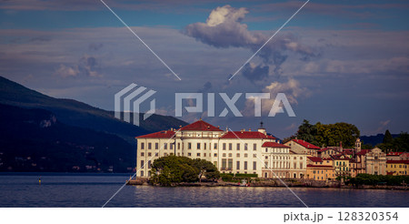 Borromean islands, lake maggiore, Stresa, italy 128320354