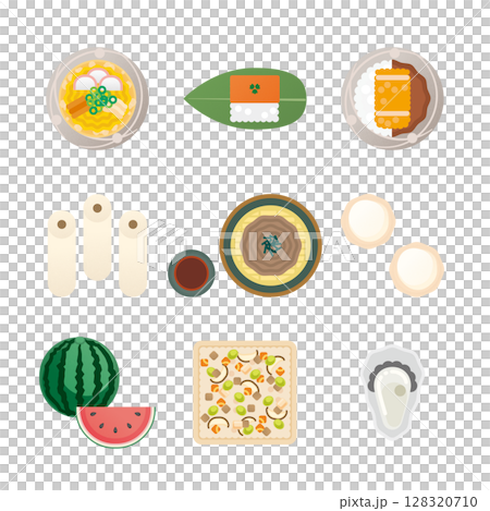 鳥取美食插圖集 128320710