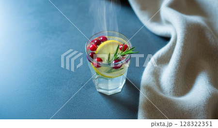 Winter Detox with Cranberries Winter Detox with Cranberries 128322351