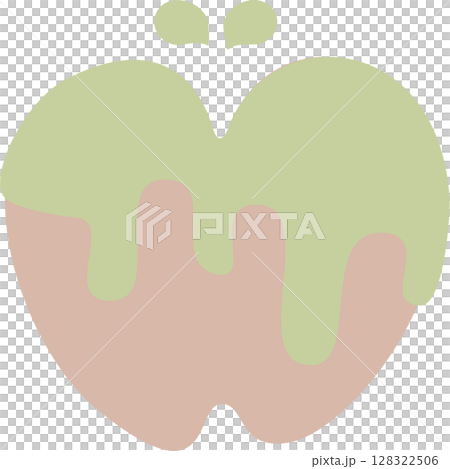 happy halloween holiday festival with poision apple, flat png icon cartoon character transparent element design 128322506