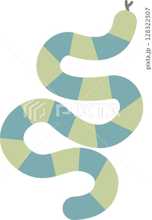 happy halloween holiday festival with snake, flat png icon cartoon character transparent element design 128322507