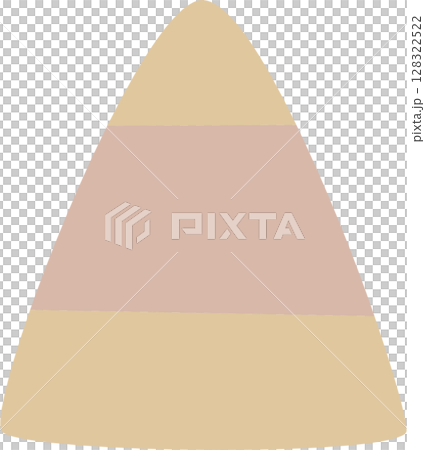 happy halloween holiday festival with candy corn, flat png icon cartoon character transparent element design 128322522