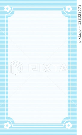 パステルカラーのストライプのキュートな背景 128322575