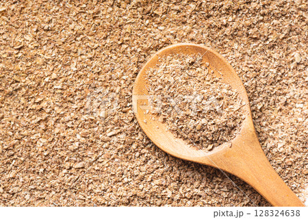 Wheat bran fiber, instant bran ground 128324638