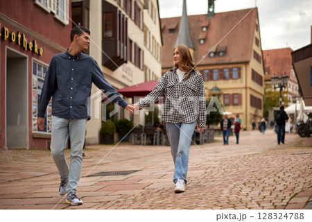 Young Cute Female Hugs Boyfriend. In Autumn Outdoor. Lovers Walking in Park. Attractive Funny Couple. Lovestory in Forest. Man and Woman. Cute Lovers in the Park. Family Concept. Happy Couple. Young Cute Female Hugs Boyfriend. In Autumn Outdoor. Lovers Walking in Park. Attractive Funny Couple. Lovestory in Forest. Man and Woman. Cute Lovers in the Park. Family Concept. Happy Couple. 128324788