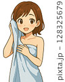 お風呂上りの女性 128325679
