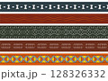 West Africa cloth seamless patterns 128326332