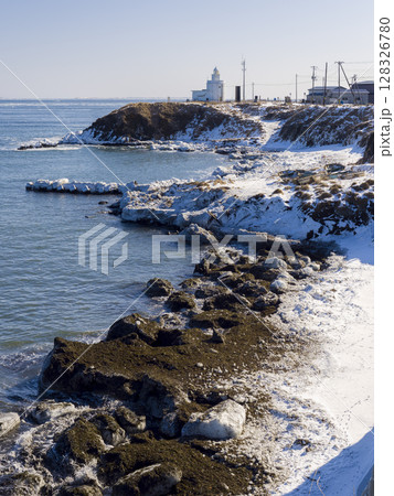 北海道・冬の納沙布岬 / Cape Nosappu, Nemuro, Hokkaido, 128326780
