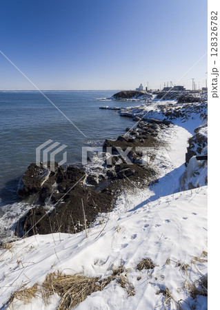 北海道・冬の納沙布岬 / Cape Nosappu, Nemuro, Hokkaido, 北海道・冬の納沙布岬 / Cape Nosappu, Nemuro, Hokkaido, 128326782