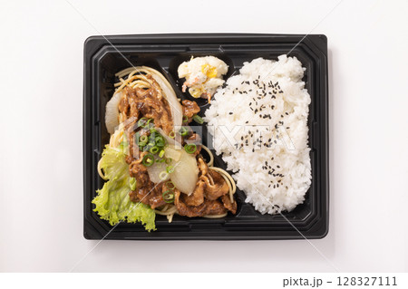 豚　生姜焼き弁当 128327111