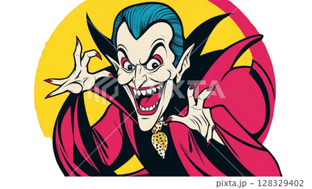 コミカルな吸血鬼 128329402