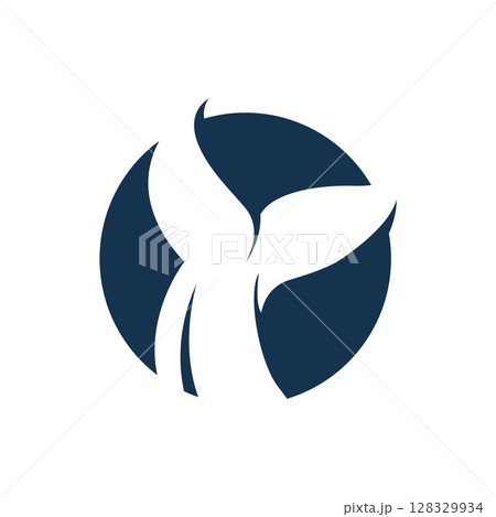 ocean animal silhouette design dolphin logo concept with black silhouette minimalist simple illustration of ocean product brand template ocean animal silhouette design dolphin logo concept with black silhouette minimalist simple illustration of ocean product brand template 128329934