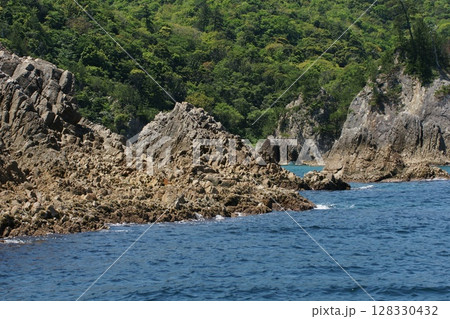 鳥取 四季の散歩 春 松島 遊覧船 鳥取 四季の散歩 春 松島 遊覧船 128330432