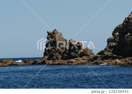 鳥取 四季の散歩 春 松島 遊覧船 鳥取 四季の散歩 春 松島 遊覧船 128330433